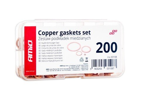 Set bakarnih podloški AMIO 200/1