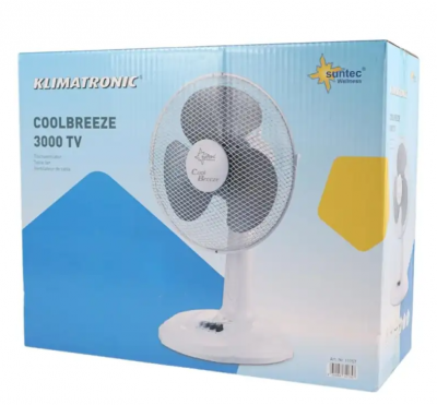 Stolni ventilator SUNTEC COOLBREEZE 3000TV V bijeli
