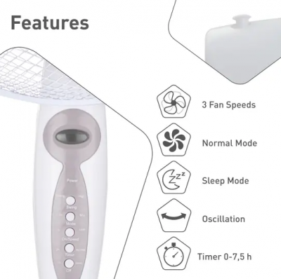 Ventilator sa daljinskim upravljačem SUNTEC COOLBREEZE 4000SV-RC