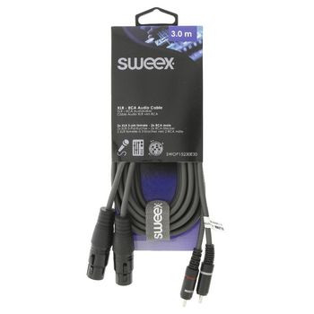 Mikrofonski kabal NEDIS 2xXLR 3PIN 3m