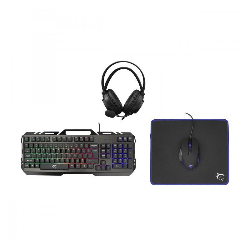 Gaming set tastatura + Miš + podloga za miš + slušalice WHITE SHARK GC-4103 Cheyenne 4/1