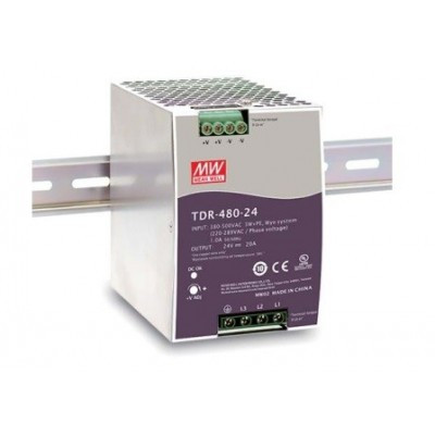 Pretvarač za DIN šinu MEAN WELL TDR-480 480W 20A