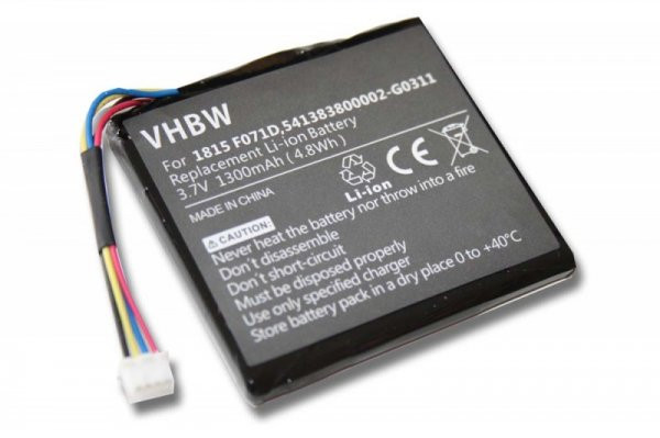Punjiva baterija sa konektorom VHBW 3.7V 1200mAh
