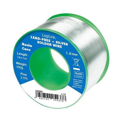 Tinol kalaj za lemljenje 1mm 100g LOGILINK SA0006