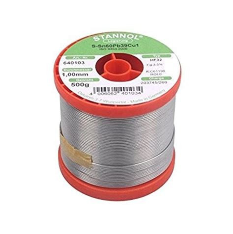 Tinol kalaj za lemljenje STANOL 1mm 500gr