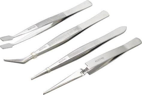 Set preciznih pinceta 4 kom FIXPOINT
