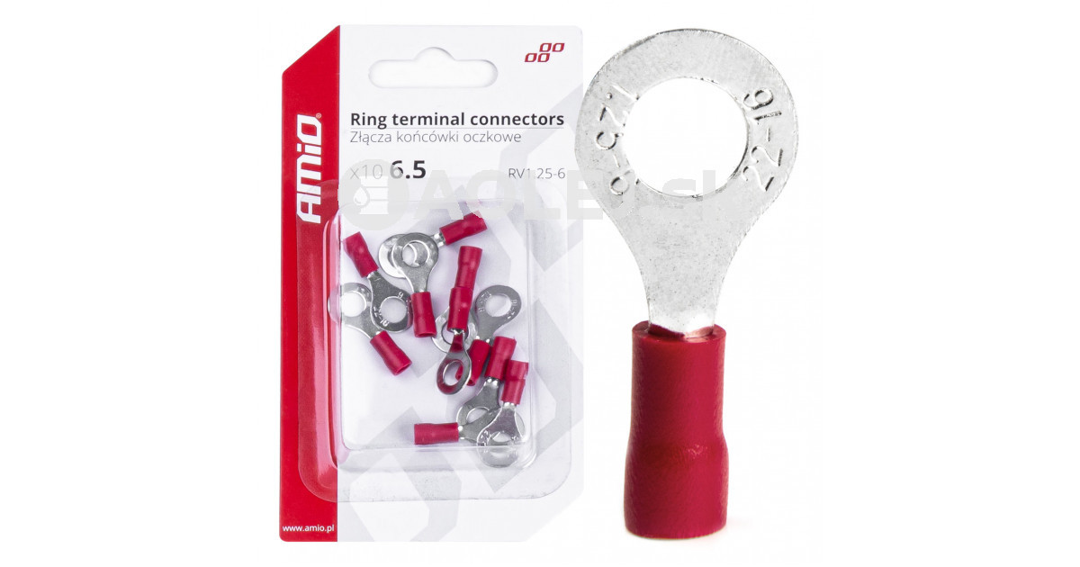 Završna stopica 6.5mm2 M6 SET 10/1