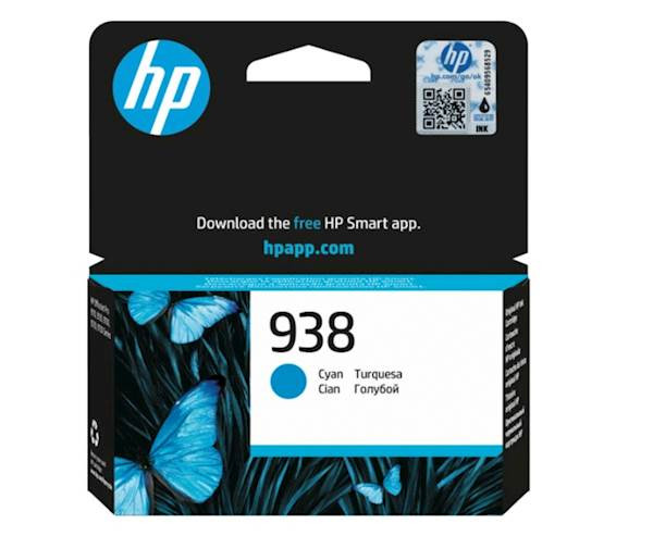 Tinta HP 938 Cyan