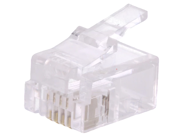 Telefonski konektor RJ11 neoklopljen LOGILINK MP0018