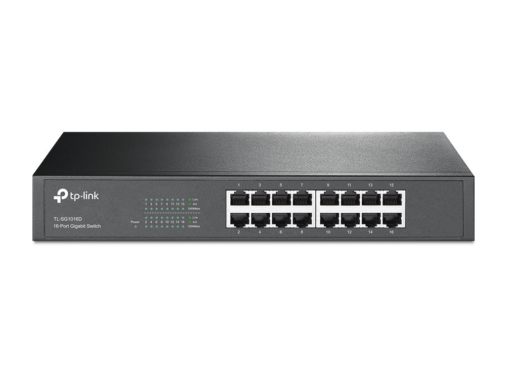 Gigabitni switch 16 portni TP-LINK TL-SG1016D