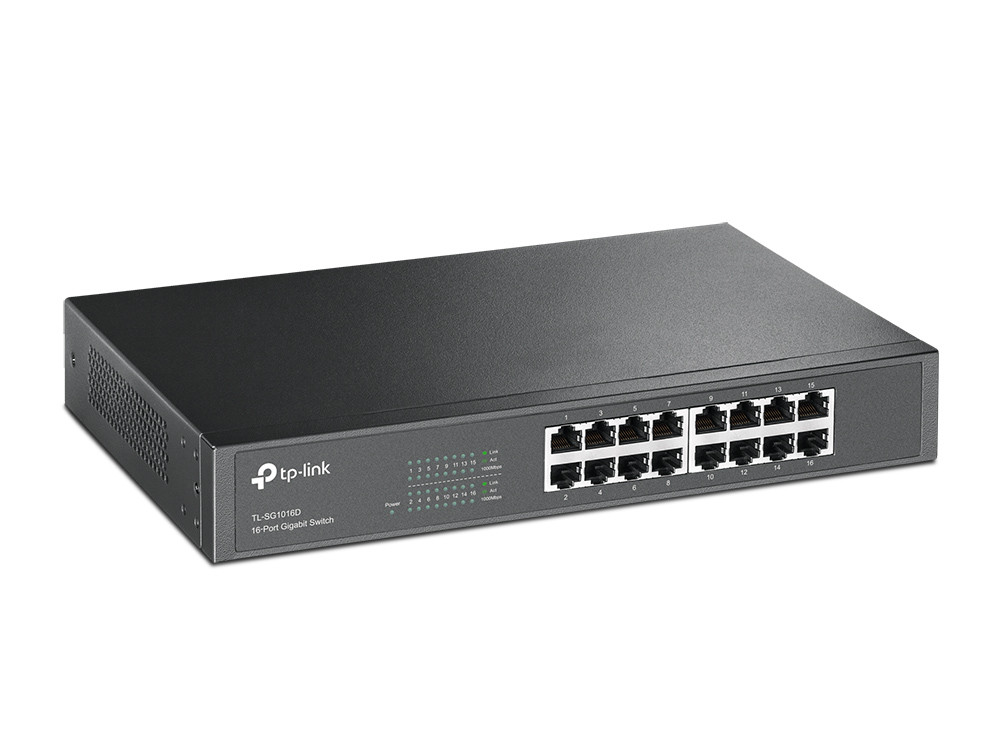 Gigabitni switch 16 portni TP-LINK TL-SG1016D
