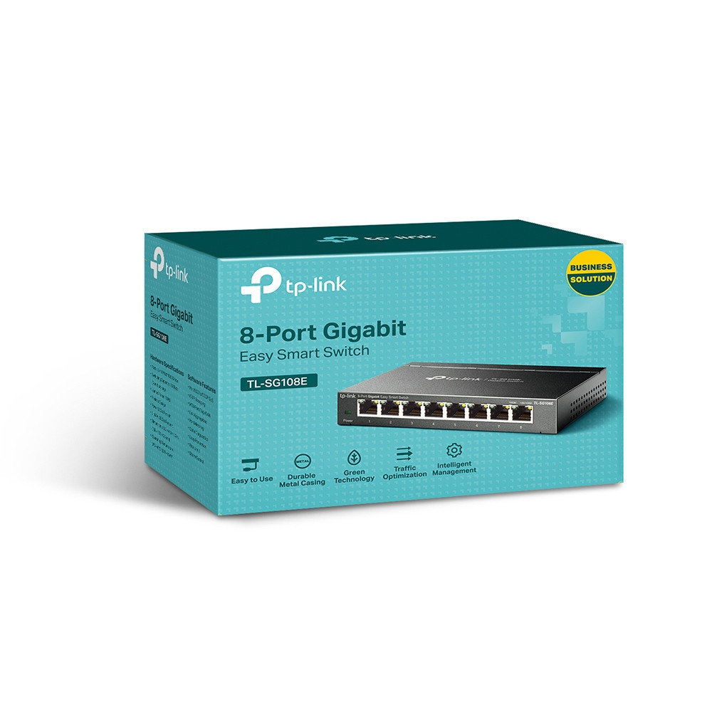 Switch 8 portni TP-LINK TL-SG108E