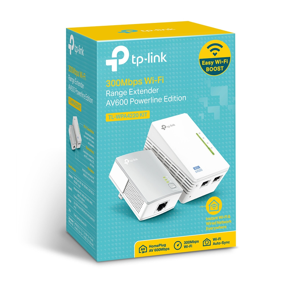 WiFi Range Extender TP-LINK TL-WPA4220-KIT-EU-V3