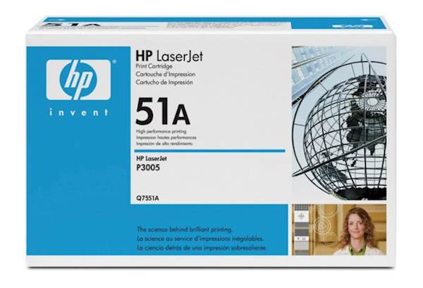 Toner HP 51A Q7551A crni