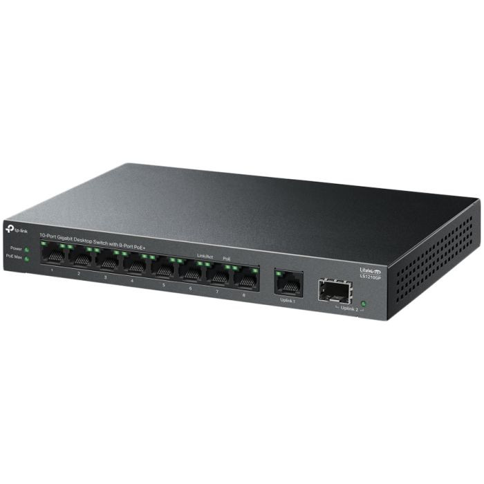 Gigabitni switch 10 portni TP LINK LS1210GP