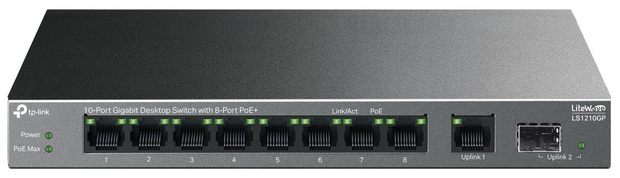 Gigabitni switch 10 portni TP LINK LS1210GP