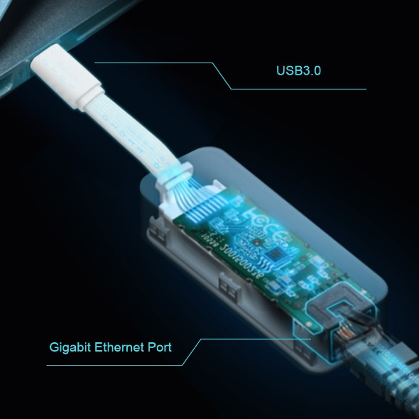 Mrežni adapter gigabitni USB-C 3.0 na RJ45 TP-LINK UE300C