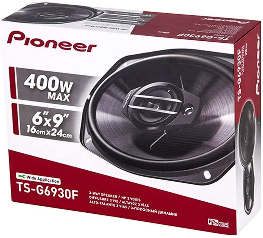 Ovalni auto zvučnici 6x9" 16x24cm 400W PIONEER TS-G6930F