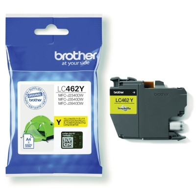 Tinta BROTHER LC462XLY yellow