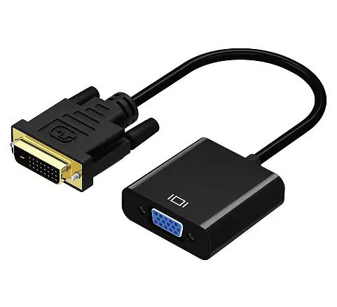 Adapter DVI-D na VGA 20cm
