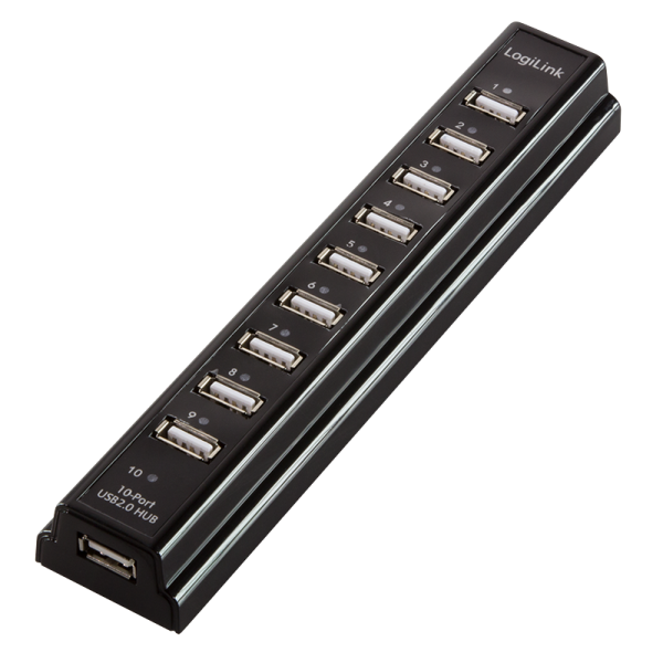 USB HUB LOGILINK UA0096 10u1 20cm