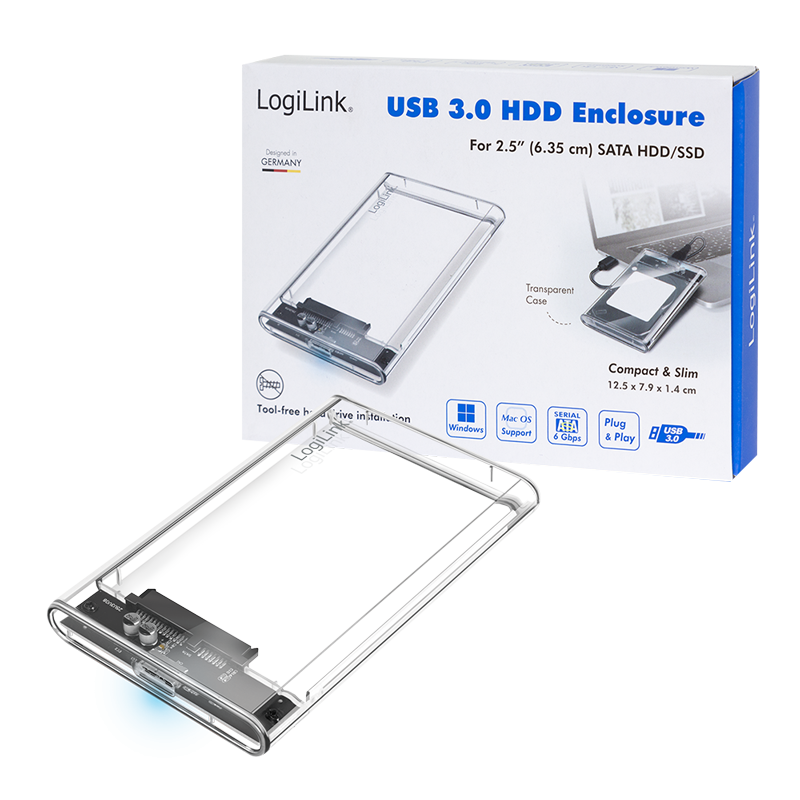 Eksterno kućište za HDD/SDD 2.5" LOGILINK