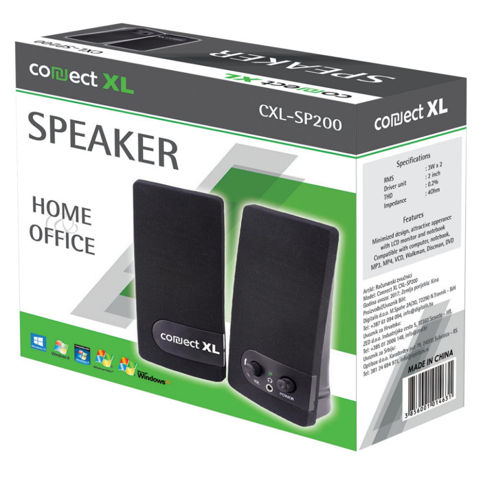 Zvučnici CONNECT XL 2.0 CXL-SP200