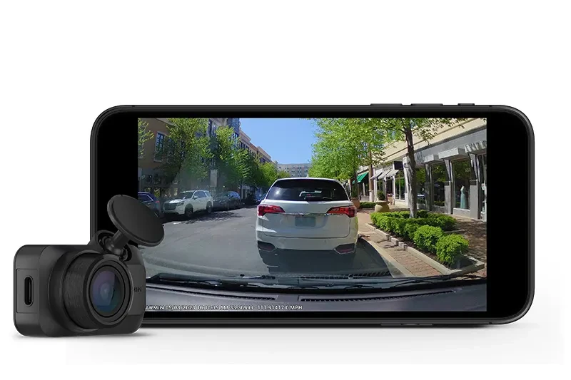 Auto kamera GARMIN Dash Cam Mini 3, širok ugao gledanja od 140 stepeni