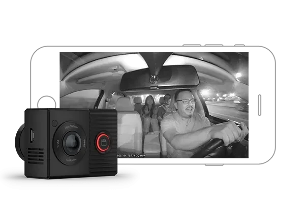 Auto kamera GARMIN Dash Cam™ Tandem Taxi podržava glasovno upravljanje