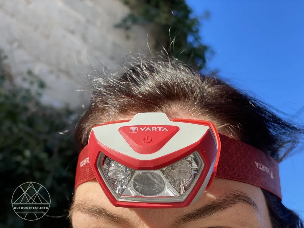 Naglavna LED lampa VARTA H20