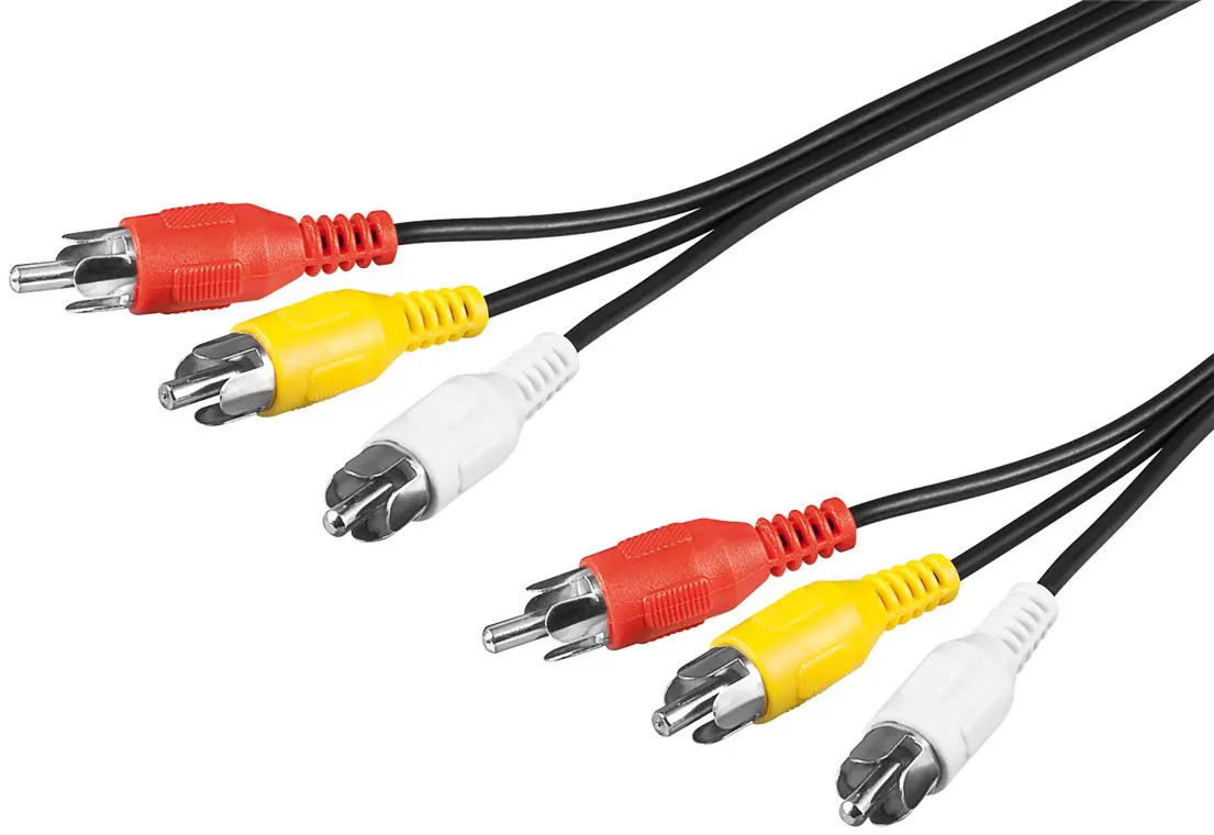 RCA kabal GOOBAY 3xRCA 2m