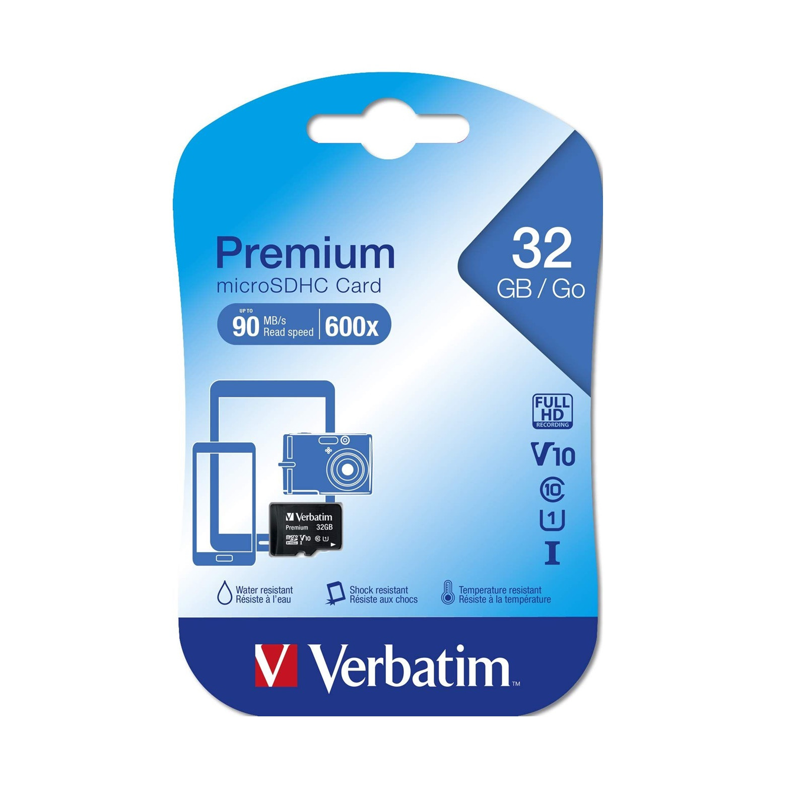 Memorijska kartica VERBATIM MicroSD 32GB  sa adapterom Class 10