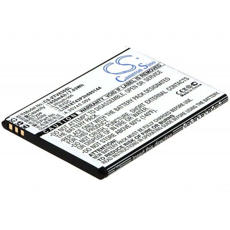 Baterija za telefon ZTE KIS 3 MAX VHBW 3.8V 1850mAh