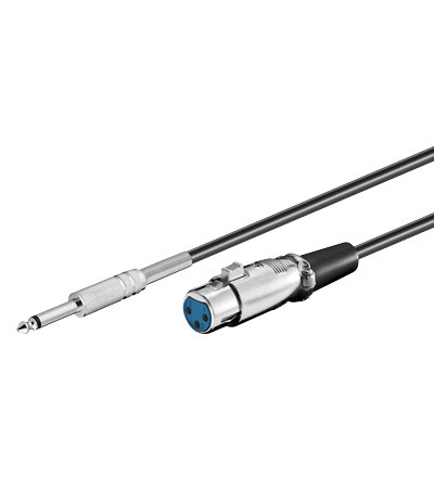 Mikrofonski kabal GOOBAY XLR 3PIN na 6.35mm 6m