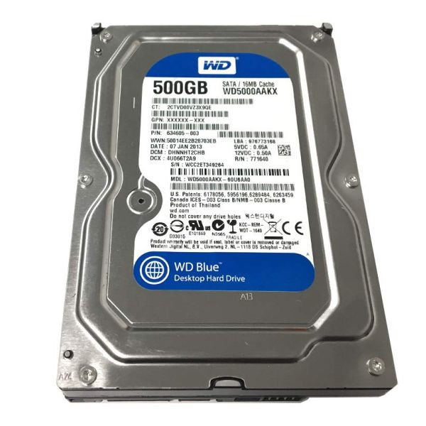 HDD 500GB WD 5000AAKX