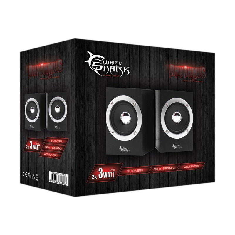 Zvučnici WHITE SHARK 2.0 GSP-602 RHYTHMUS