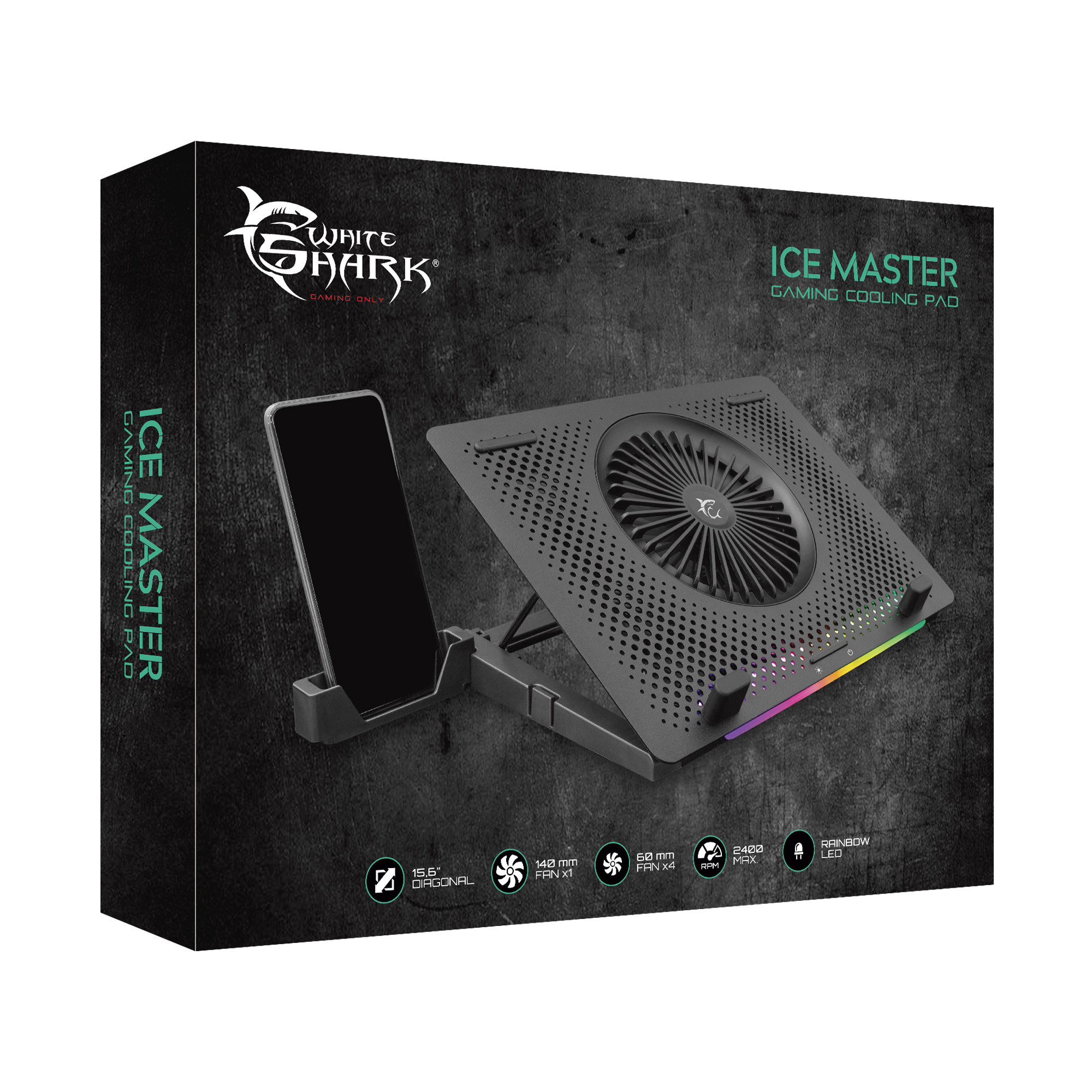 Rashladni stalak White Shark GCP-33 ICE MASTER RGB