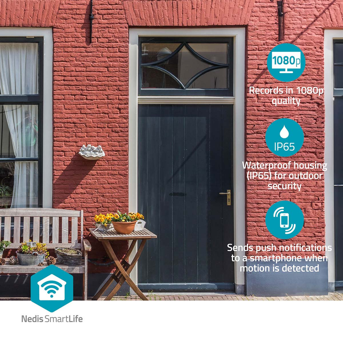 IP kamera NEDIS WIFICO11CWT