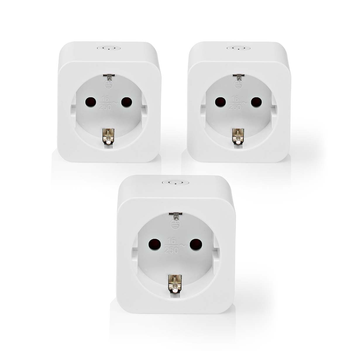 Pametna šuko utičnica WiFi NEDIS SET 3/1