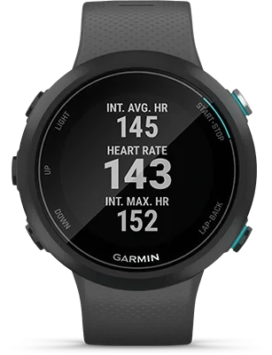 Pametni sat GARMIN SWIM 2 SLATE opcija senzor pulsa na zglobu