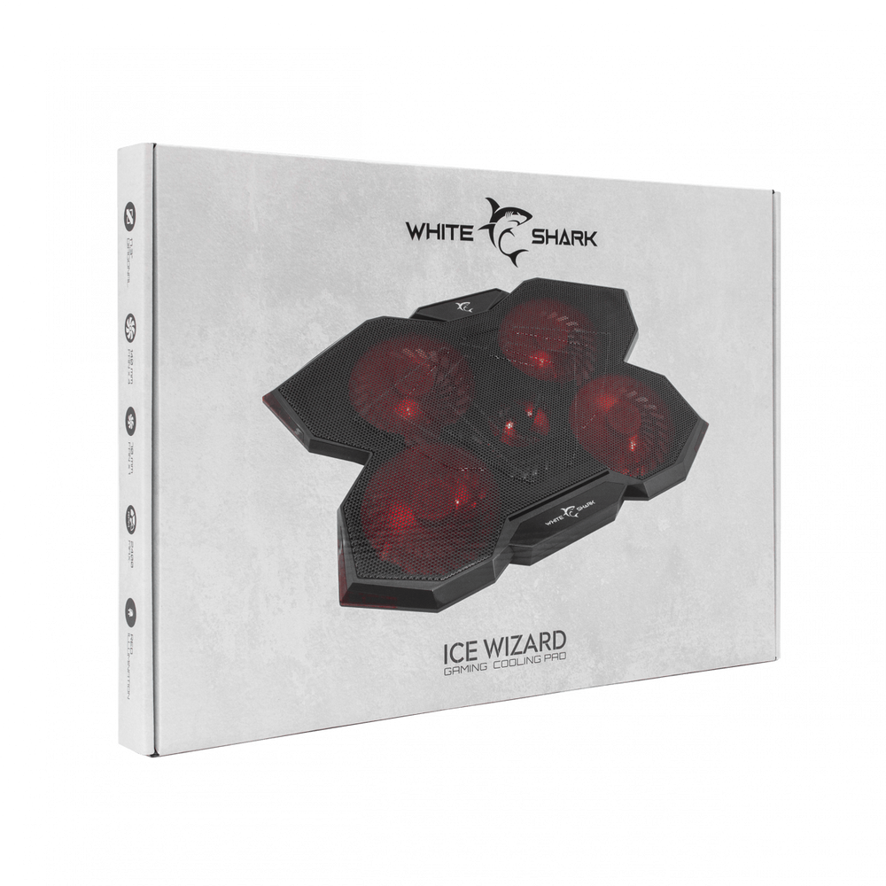 Rashladni stalak za laptop WHITE SHARK GCP-29 Ice Wizard RGB