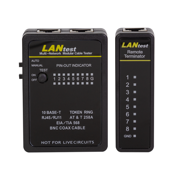 Tester mrežnih i koaksijalnih kablova sa daljinskim upravljačem LOGILINK WZ0015