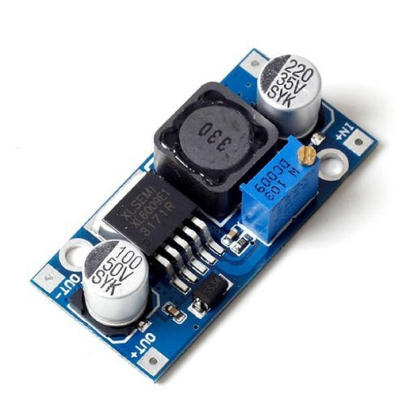 Arduino DC-DC step-up modul XL6009