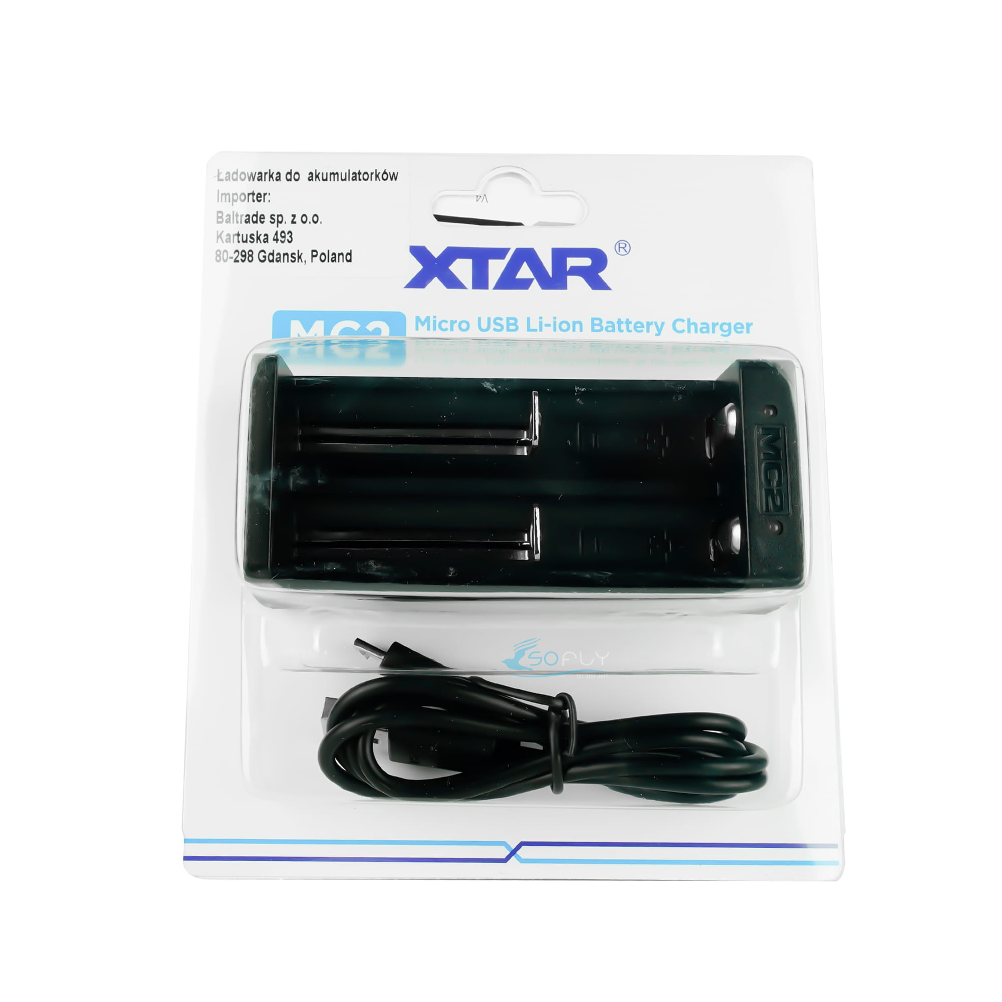 Punjač za baterije XTAR-MC2-C 0.5A