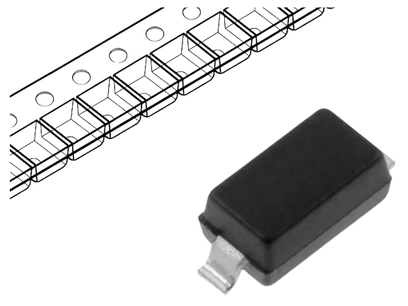 Dioda Zener 5.1V 0.41W SMD