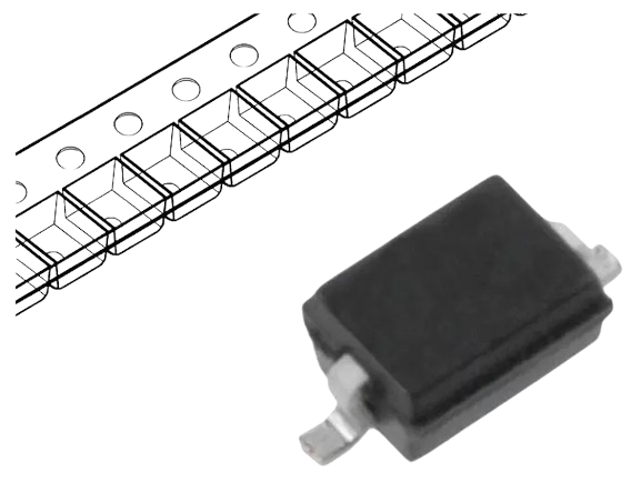 ZENER DIODA 0.3W 18V SMD SOD323 MM3Z18VT1G