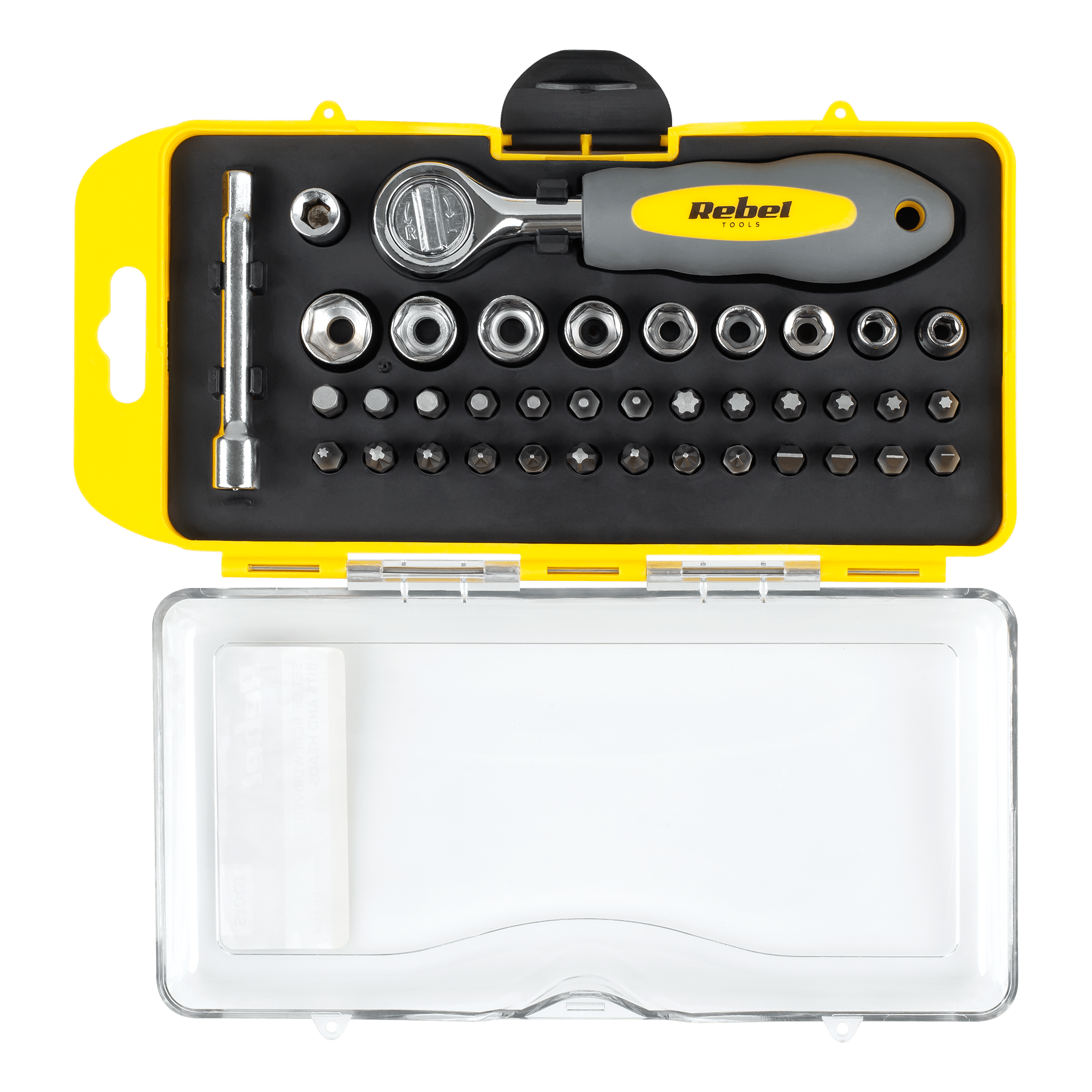 Set gedora sa ključem 37/1 REBEL RB-1104